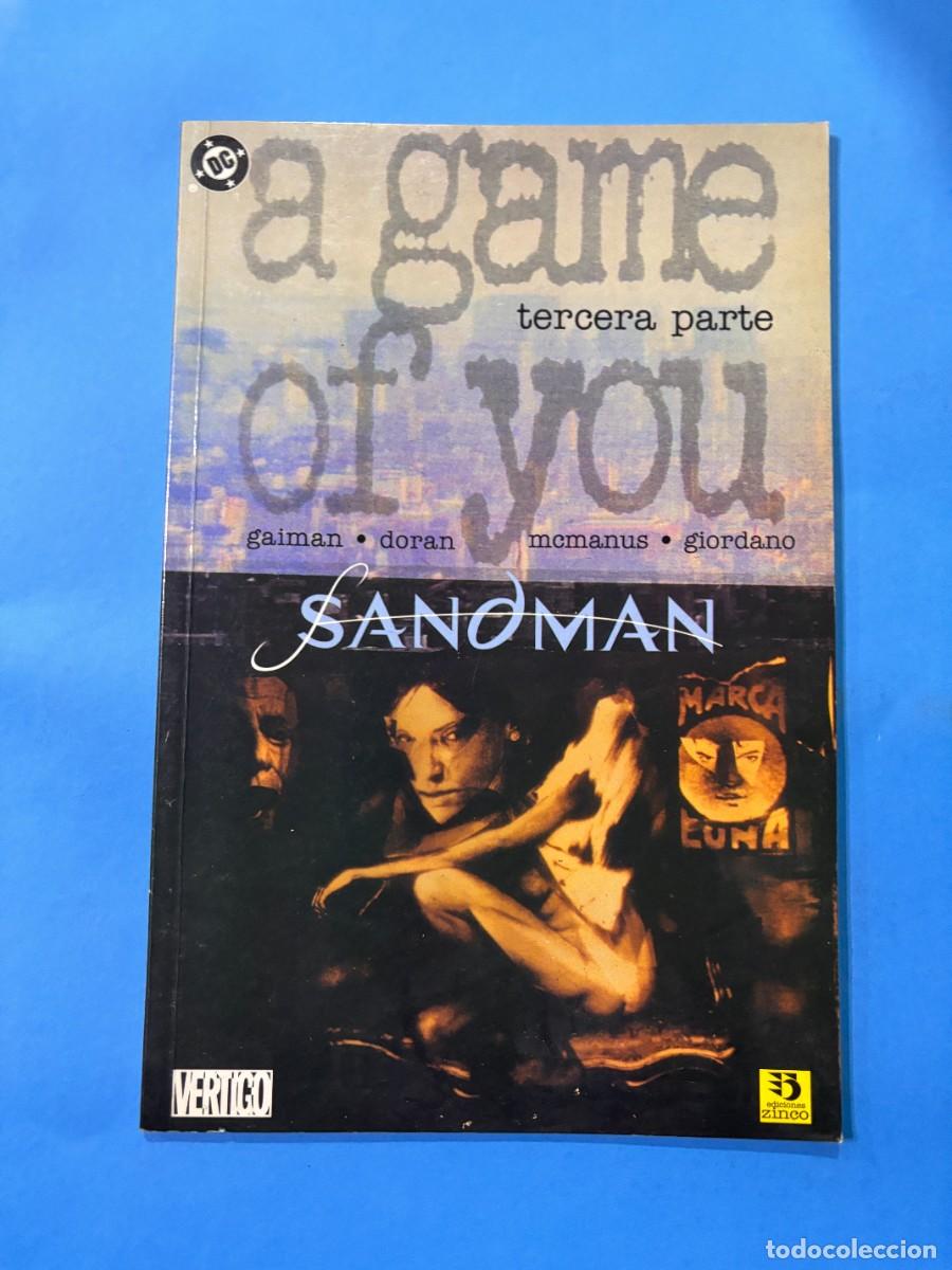 C&oacute;mics: SANDMAN. N&ordm; 3.- UN JUEGO DE TI. EDICIONES ZINCO. - Foto 1
