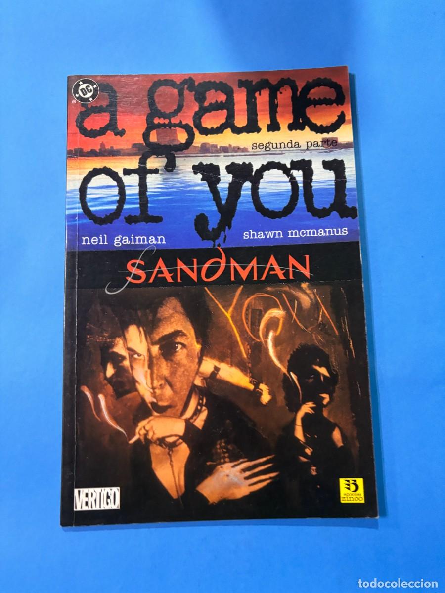 C&oacute;mics: SANDMAN. N&ordm; 2.- UN JUEGO DE TI. EDICIONES ZINCO. - Foto 1