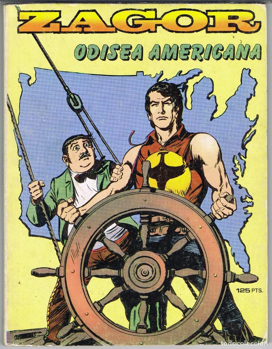 C&oacute;mics: ZAGOR NUMERO 4. ODISEA AMERICANA - Foto 1