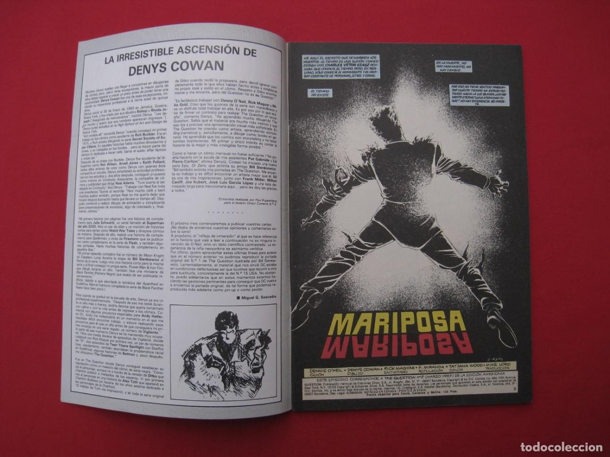C&oacute;mics: QUESTION - N&ordm; 2 - EDICIONES ZINCO. - Foto 6