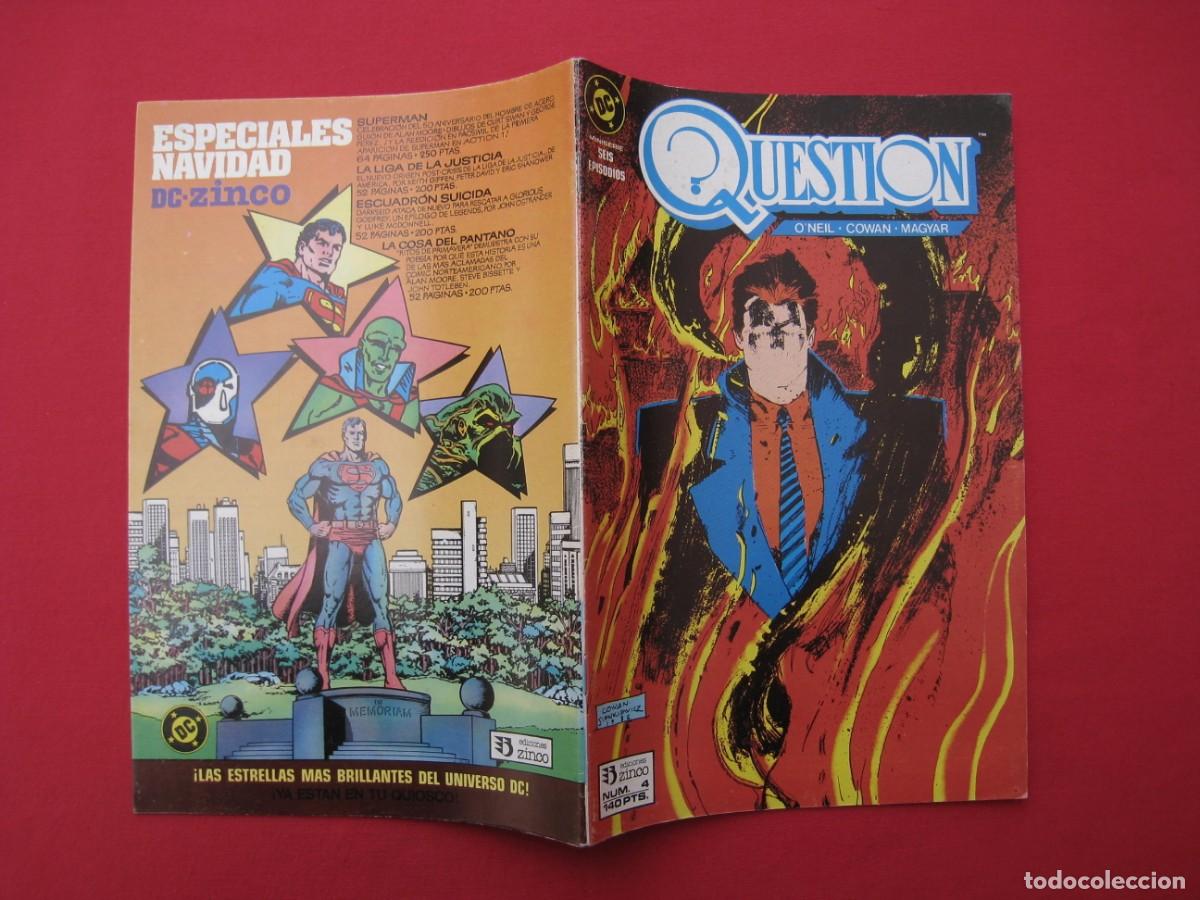 C&oacute;mics: QUESTION - N&ordm; 4 - EDICIONES ZINCO. - Foto 2
