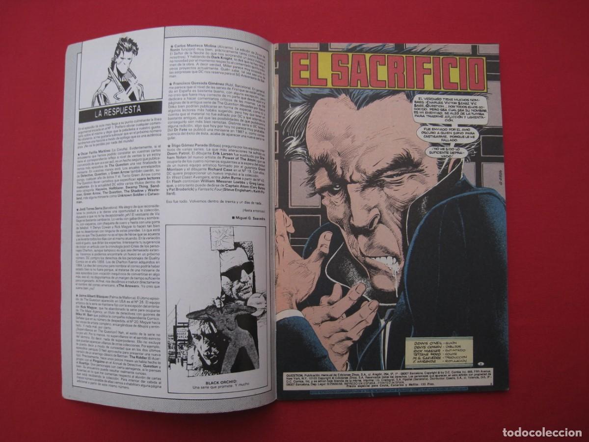 C&oacute;mics: QUESTION - N&ordm; 4 - EDICIONES ZINCO. - Foto 6