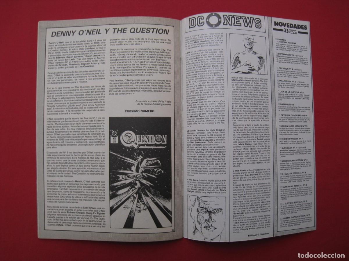 C&oacute;mics: QUESTION - N&ordm; 4 - EDICIONES ZINCO. - Foto 14