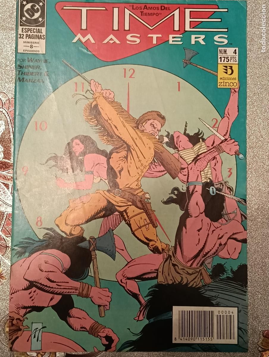 C&oacute;mics: TIME MASTERS N&ordm; 4 ZINCO - Foto 1