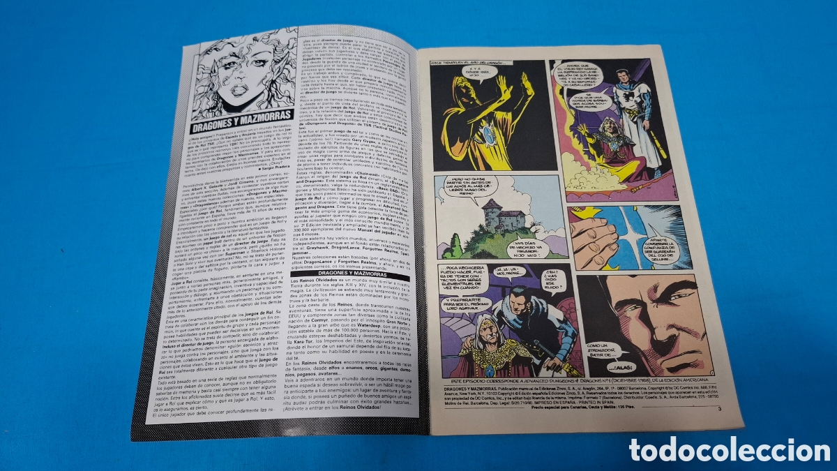 C&oacute;mics: DRAGONES Y MAZMORRAS N&Uacute;MERO 1 - EDICIONES ZINCO - Foto 2