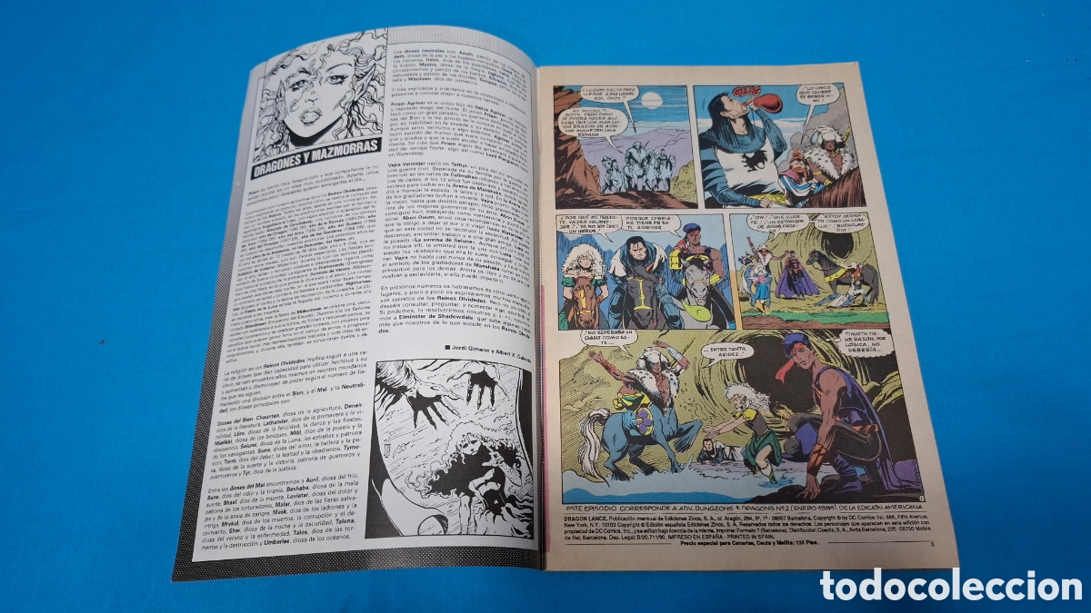 C&oacute;mics: DRAGONES Y MAZMORRAS, N&Uacute;MERO 2 - EDICIONES ZINCO - Foto 2