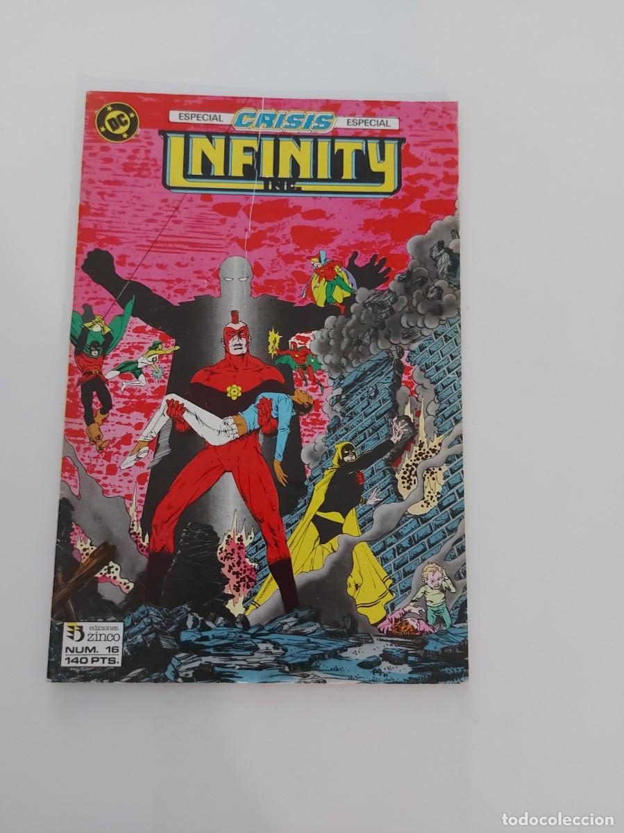 C&oacute;mics: LOTE INFINITY INC. 3 EJEMPLARES (DE 22). GRAPA. ZINCO. DC. 1987. - Foto 4
