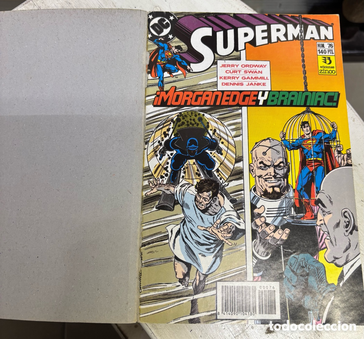 C&oacute;mics: Comic Superman n&ordm; 76 al 80 retapado - Foto 4