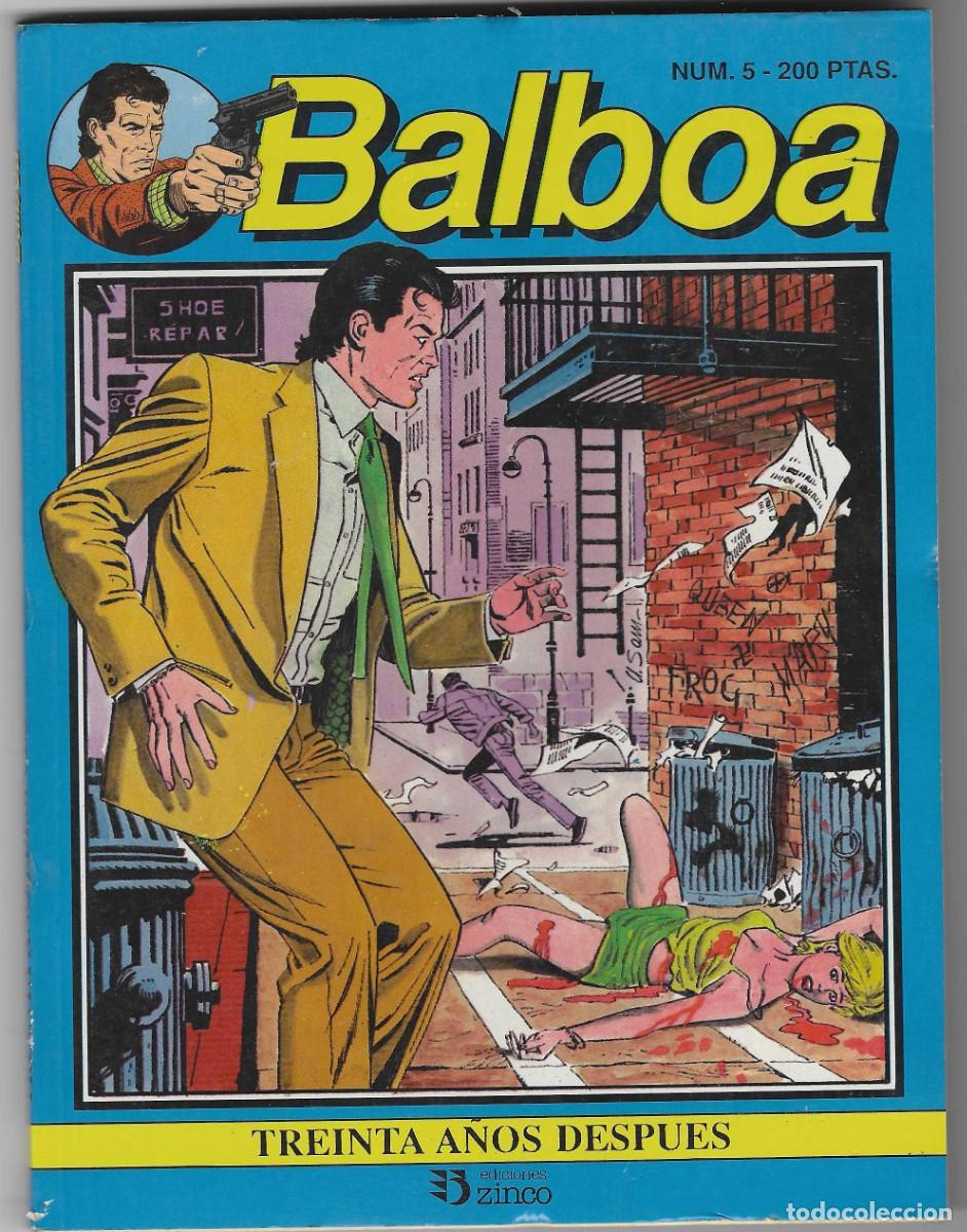 C&oacute;mics: BALBOA (COLECCION COMPLETA) 6 NUM. (EDICIONES ZINCO) - Foto 5