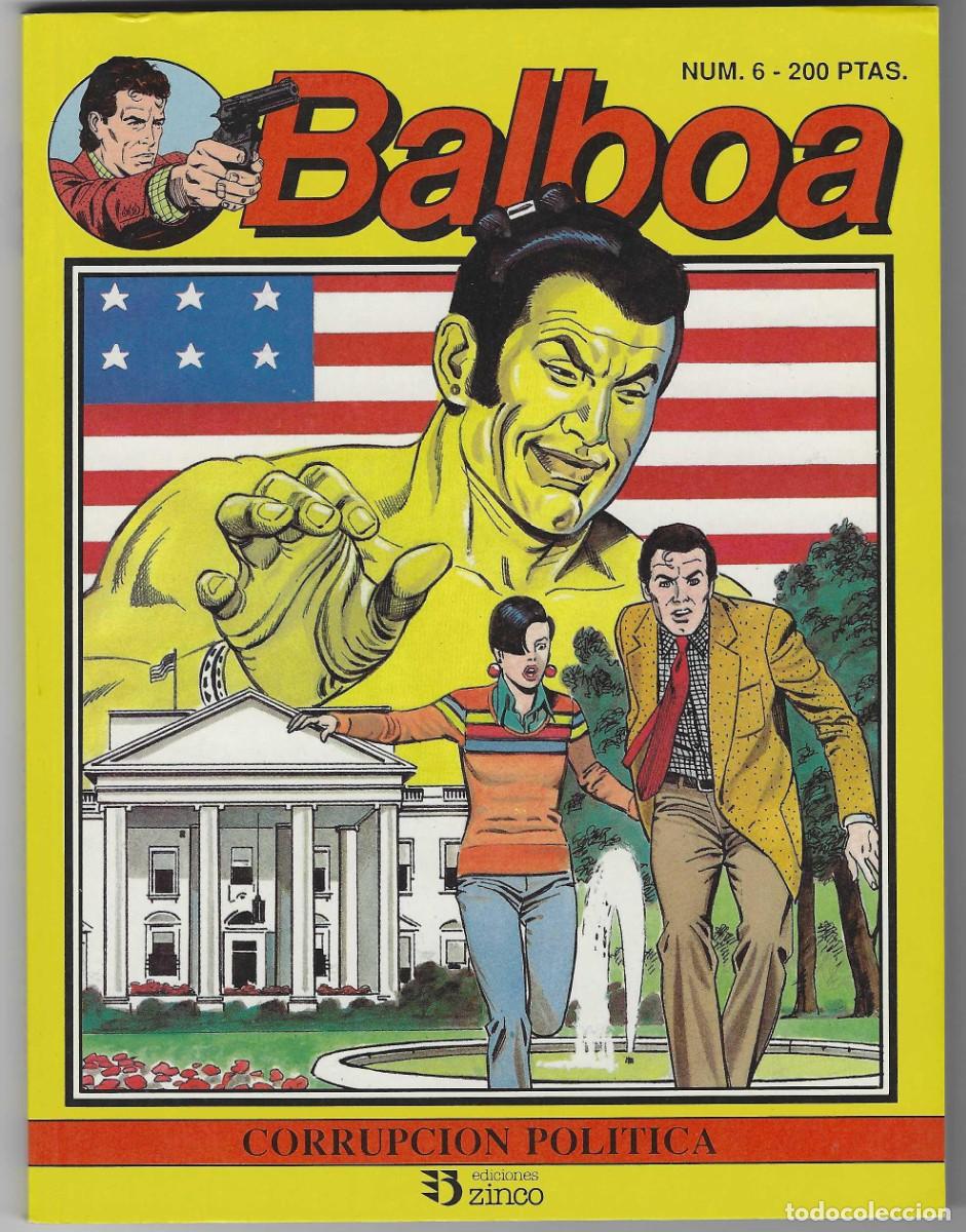 C&oacute;mics: BALBOA (COLECCION COMPLETA) 6 NUM. (EDICIONES ZINCO) - Foto 6