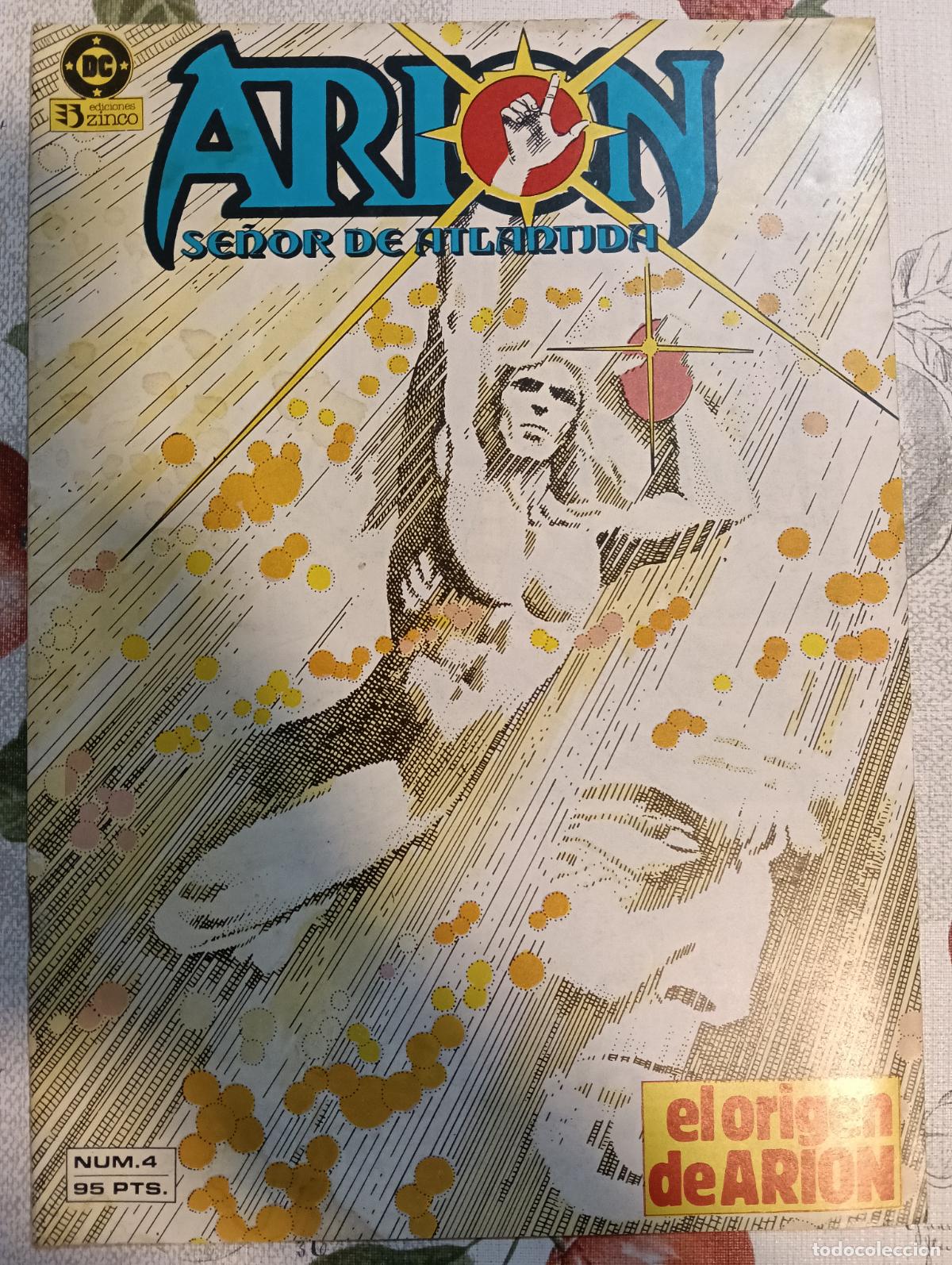 C&oacute;mics: ARION N&ordm; 4 ED. ZINCO - Foto 1