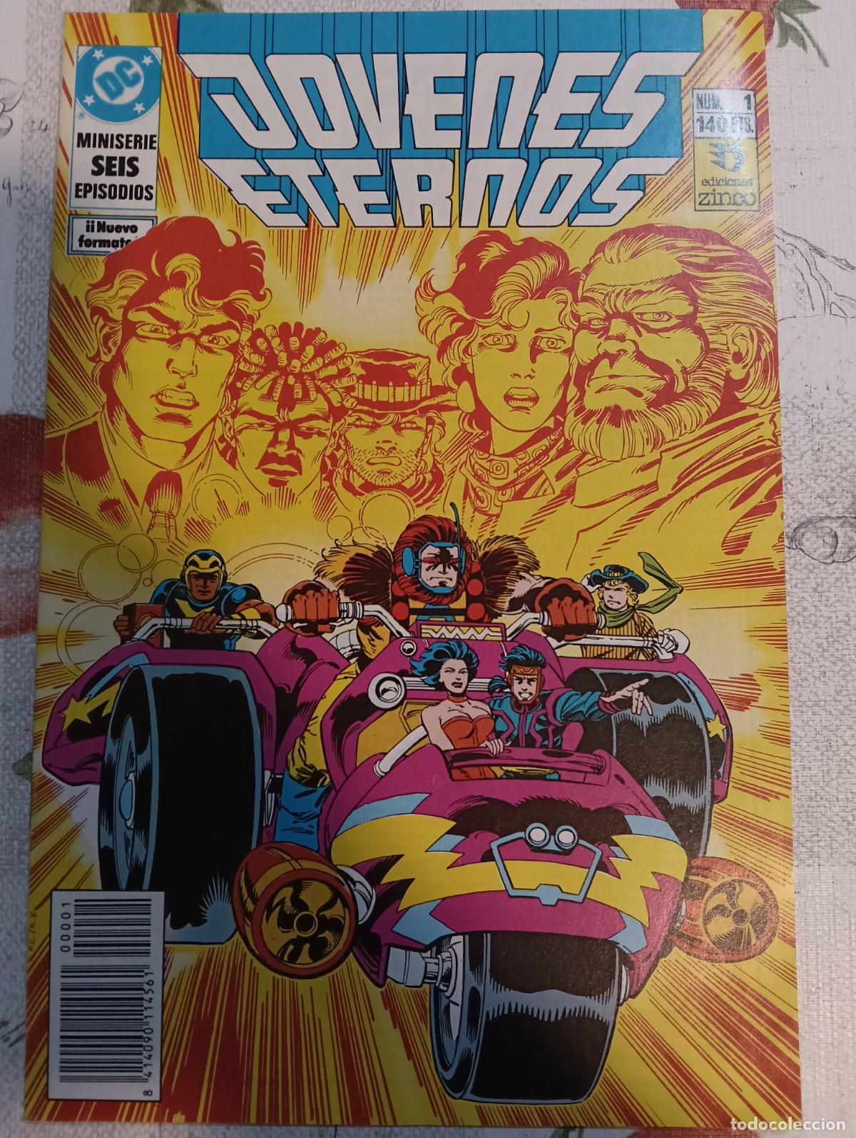 C&oacute;mics: JOVENES ETERNOS N&ordm; 1 ED. ZINCO - Foto 1