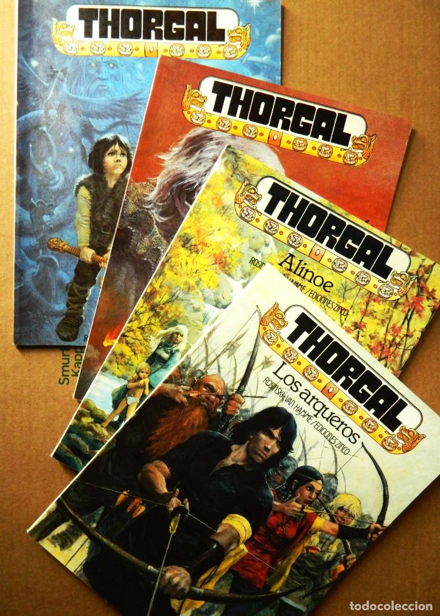 C&oacute;mics: lote quatro historias Thorgal, ediciones Zinco - Foto 1