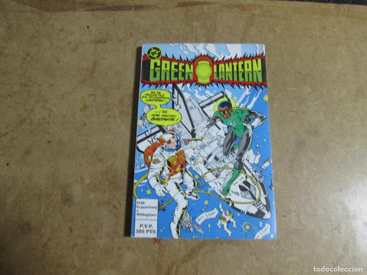 C&oacute;mics: retapado Green lantern con los n&uacute;meros 18,19,20,21,22 de zinco - Foto 1