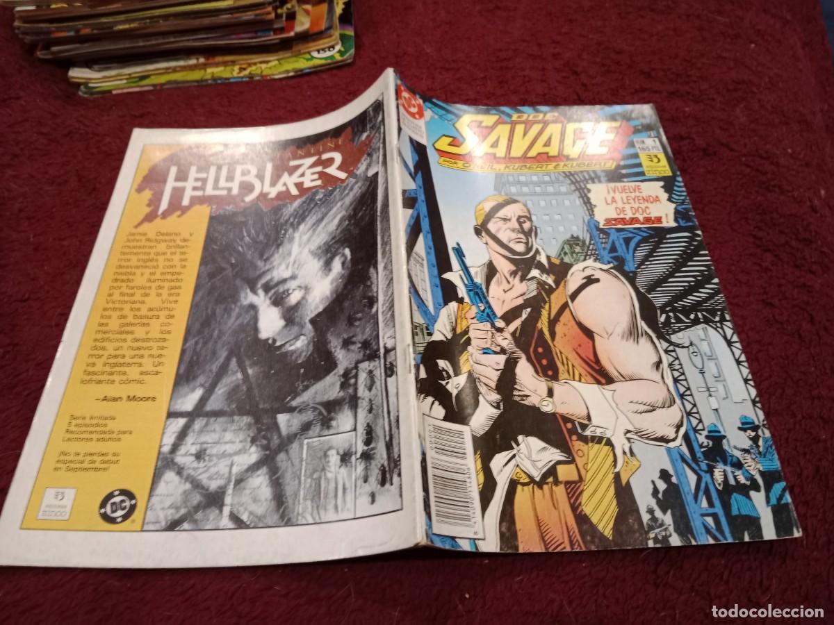 C&oacute;mics: DOC SAVAGE N&ordm;1 - D. ONNEIL - ADAM Y ANDY KUBERT - EDICIONES ZINCO - 1990 - Foto 1