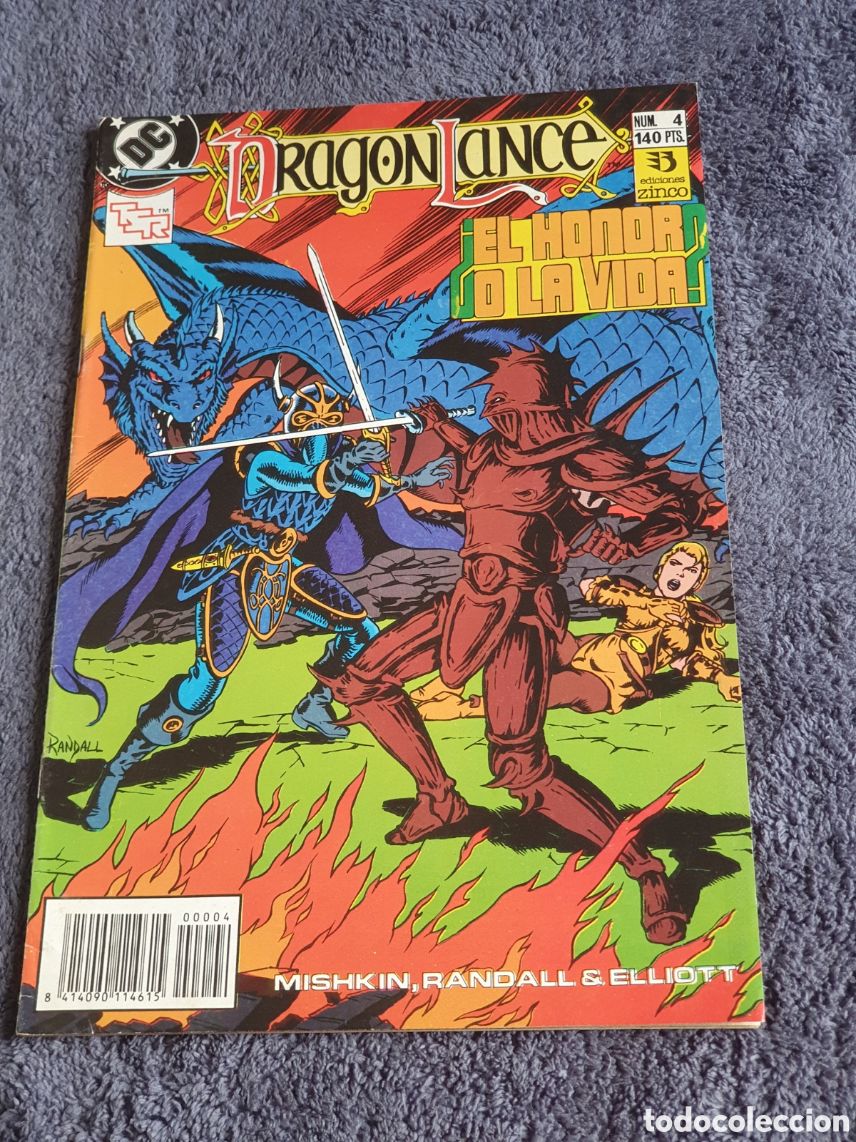 C&oacute;mics: CO,1. Dragonlance - &iexcl;Mi Honor Es Mi Vida!, N&deg;.4. - Foto 1