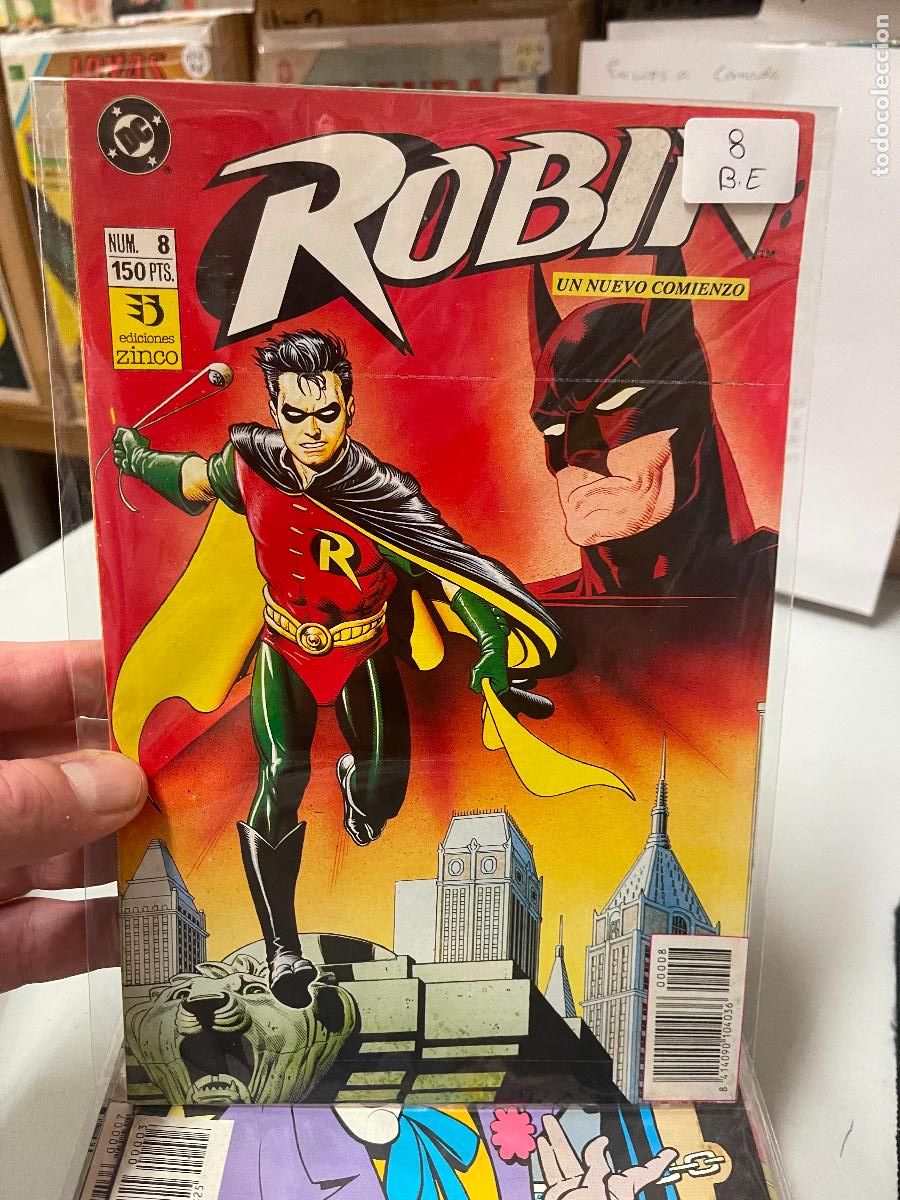 C&oacute;mics: ROBIN EDITORIAL ZINCO NUMERO 8 BUEN ESTADO - Foto 1