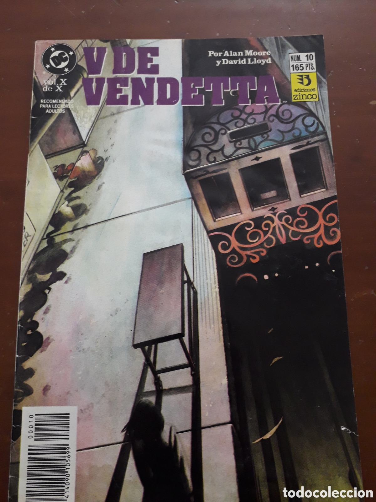 C&oacute;mics: V de VENDETTA N&Uacute;MERO 10. &Uacute;LTIMO. ED ZINCO - Foto 1