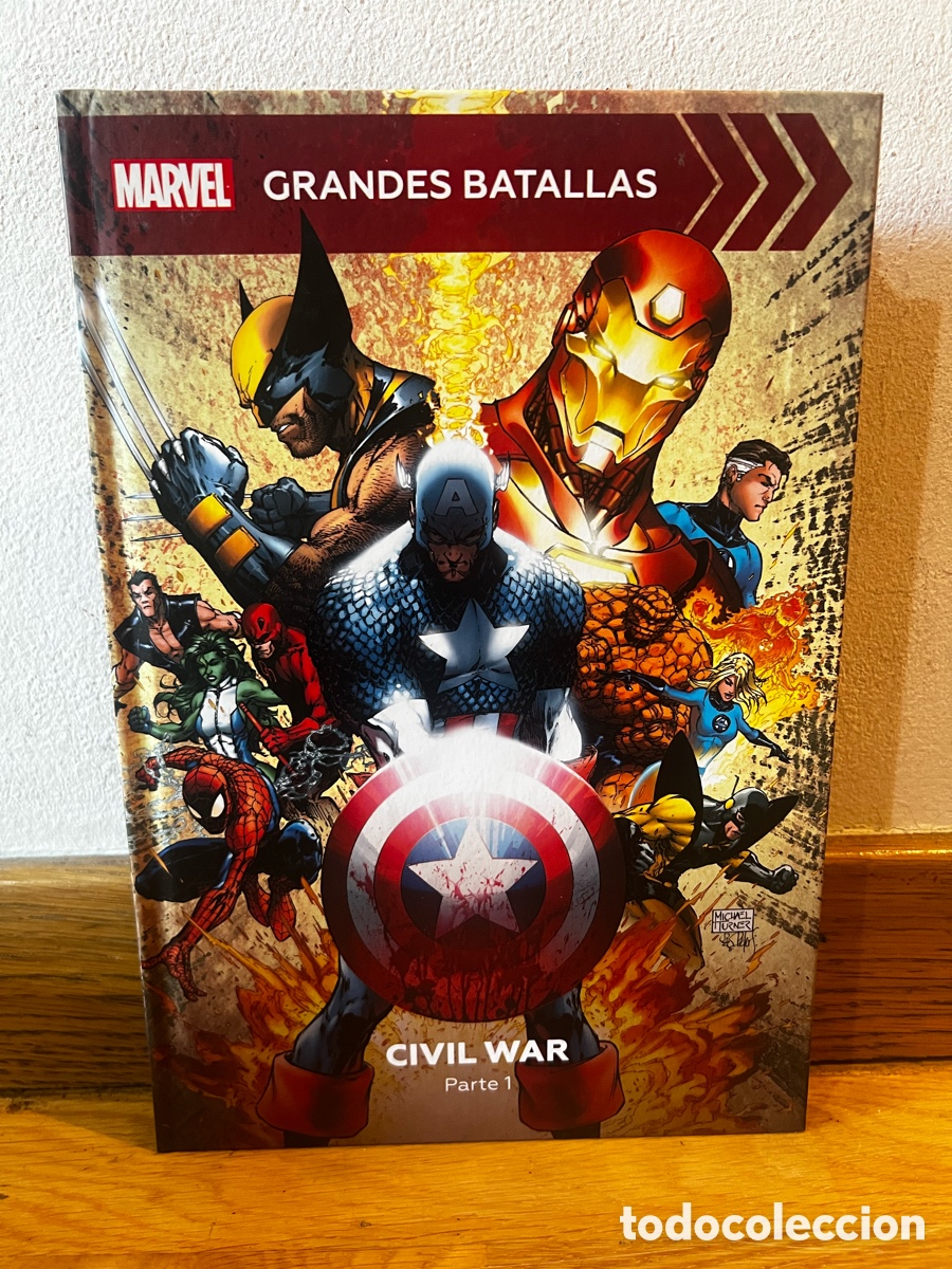 C&oacute;mics: Marvel Grandes batallas Civil war parte 1 - Foto 1
