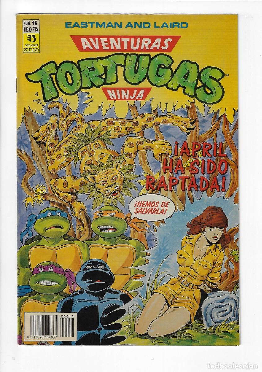 C&oacute;mics: Zinco. Tortugas ninja. Aventuras. 19. - Foto 1