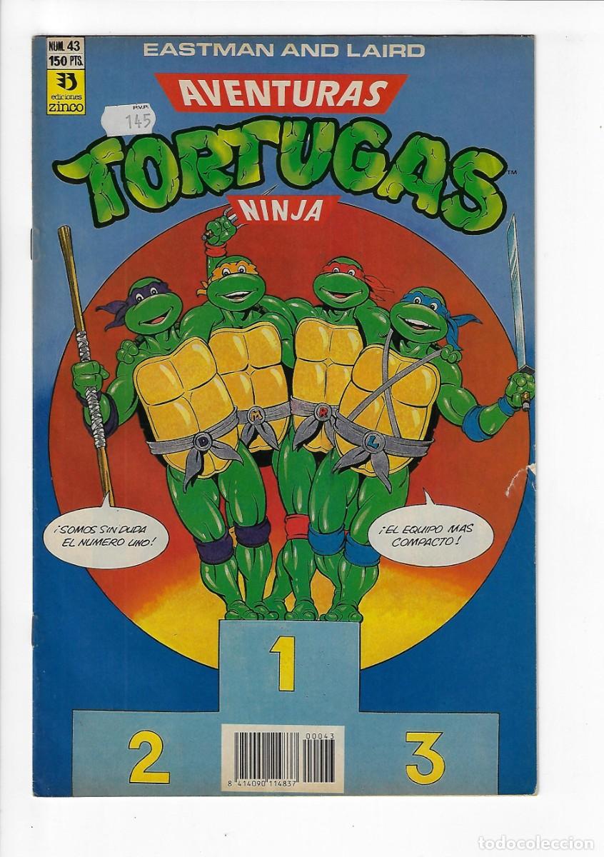 C&oacute;mics: Zinco. Tortugas ninja. Aventuras. 43. - Foto 1
