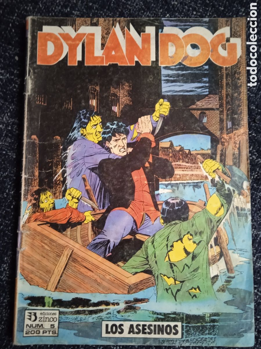C&oacute;mics: DYLAN DOG N&ordm; 5 - LOS ASESINOS -ED. ZINCO - Foto 1