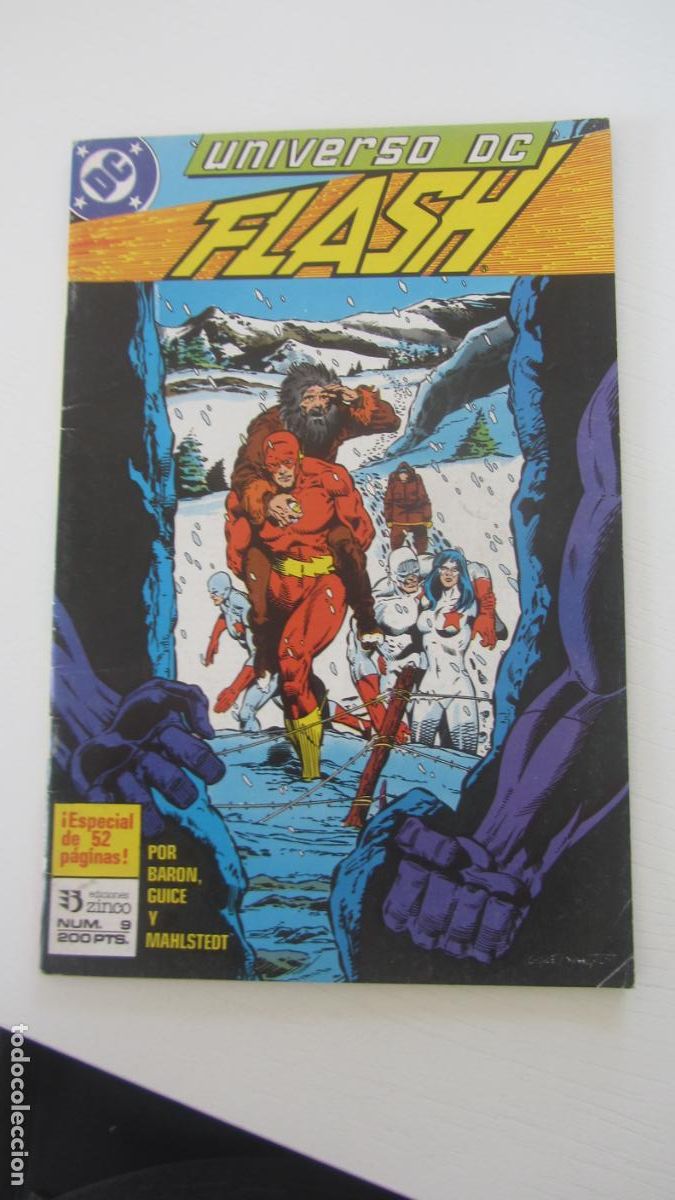 C&oacute;mics: UNIVERSO DC N&ordm; 9 - FLASH - GRAPA ZINCO ARX108 - Foto 1
