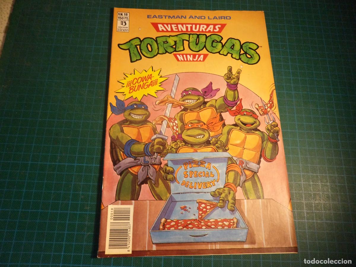 C&oacute;mics: Aventuras Tortugas Ninja. N&ordm; 18. Zinco. - Foto 1