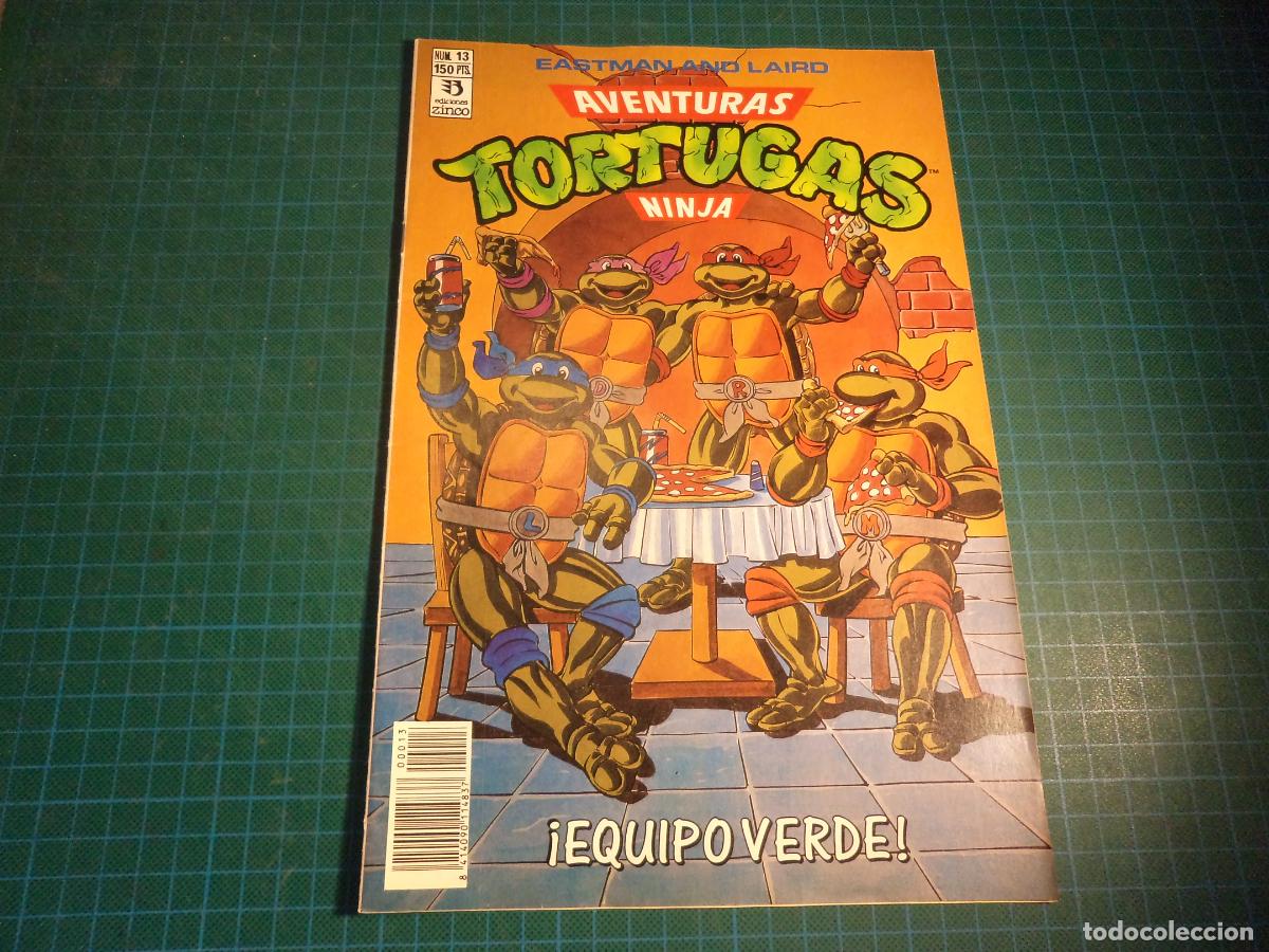 C&oacute;mics: Aventuras Tortugas Ninja. N&ordm; 13. Zinco. - Foto 1