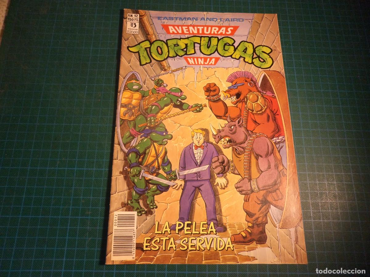 C&oacute;mics: Aventuras Tortugas Ninja. N&ordm; 12. Zinco. - Foto 1