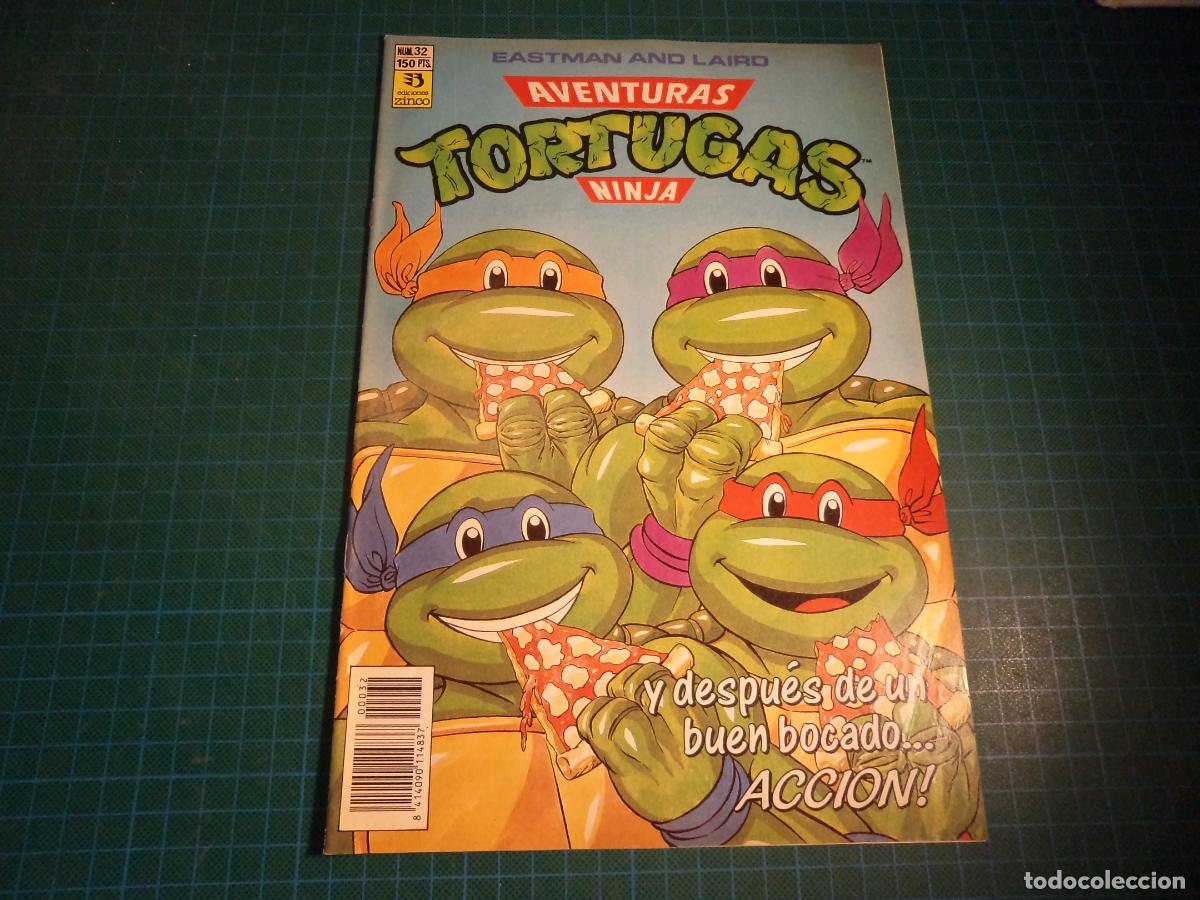 C&oacute;mics: Aventuras Tortugas Ninja. N&ordm; 32. Zinco. - Foto 1