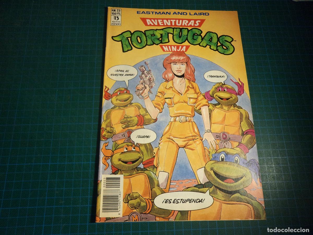 C&oacute;mics: Aventuras Tortugas Ninja. N&ordm; 23. Zinco. - Foto 1
