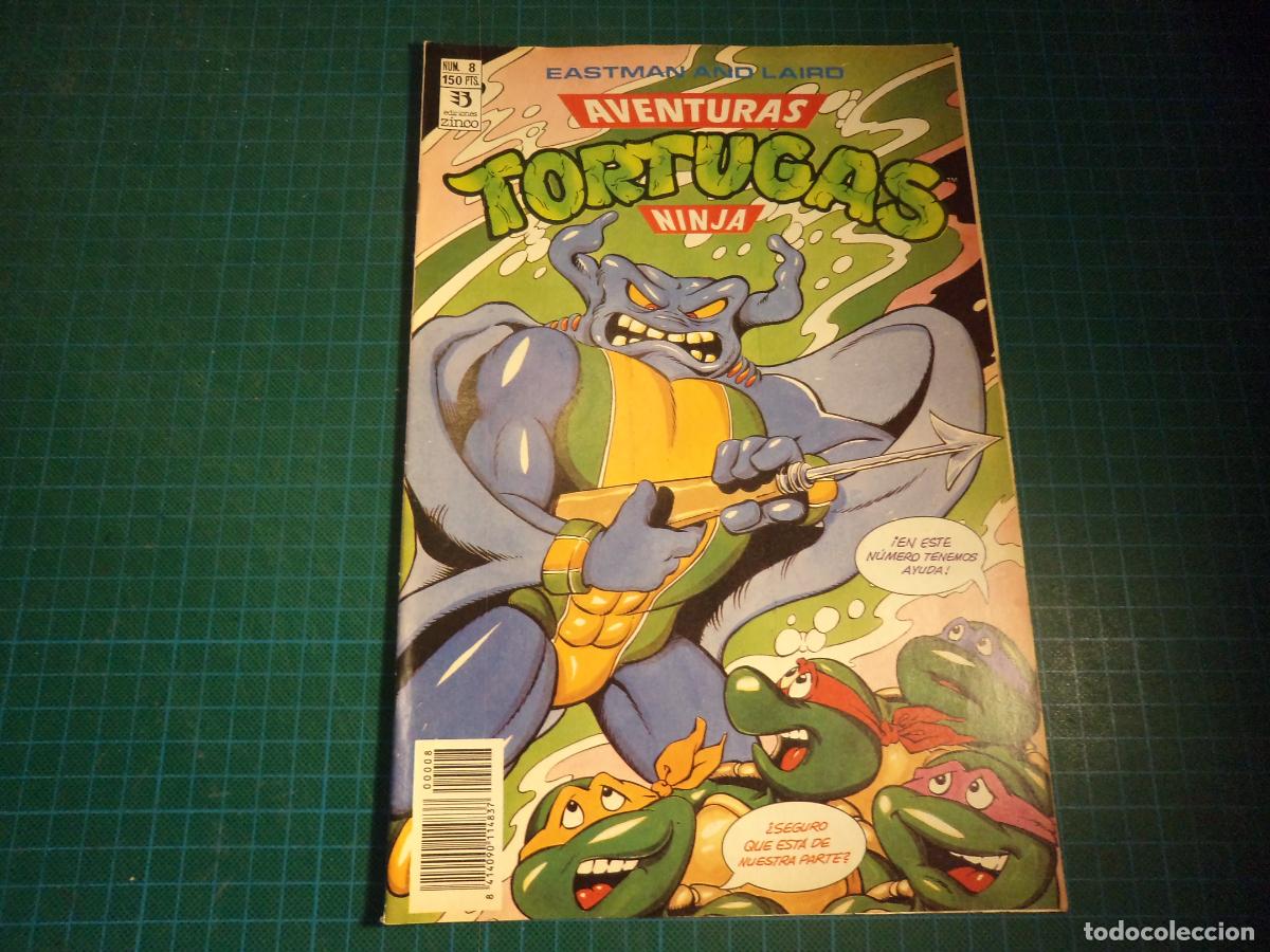 C&oacute;mics: Aventuras Tortugas Ninja. N&ordm; 8. Zinco. - Foto 1