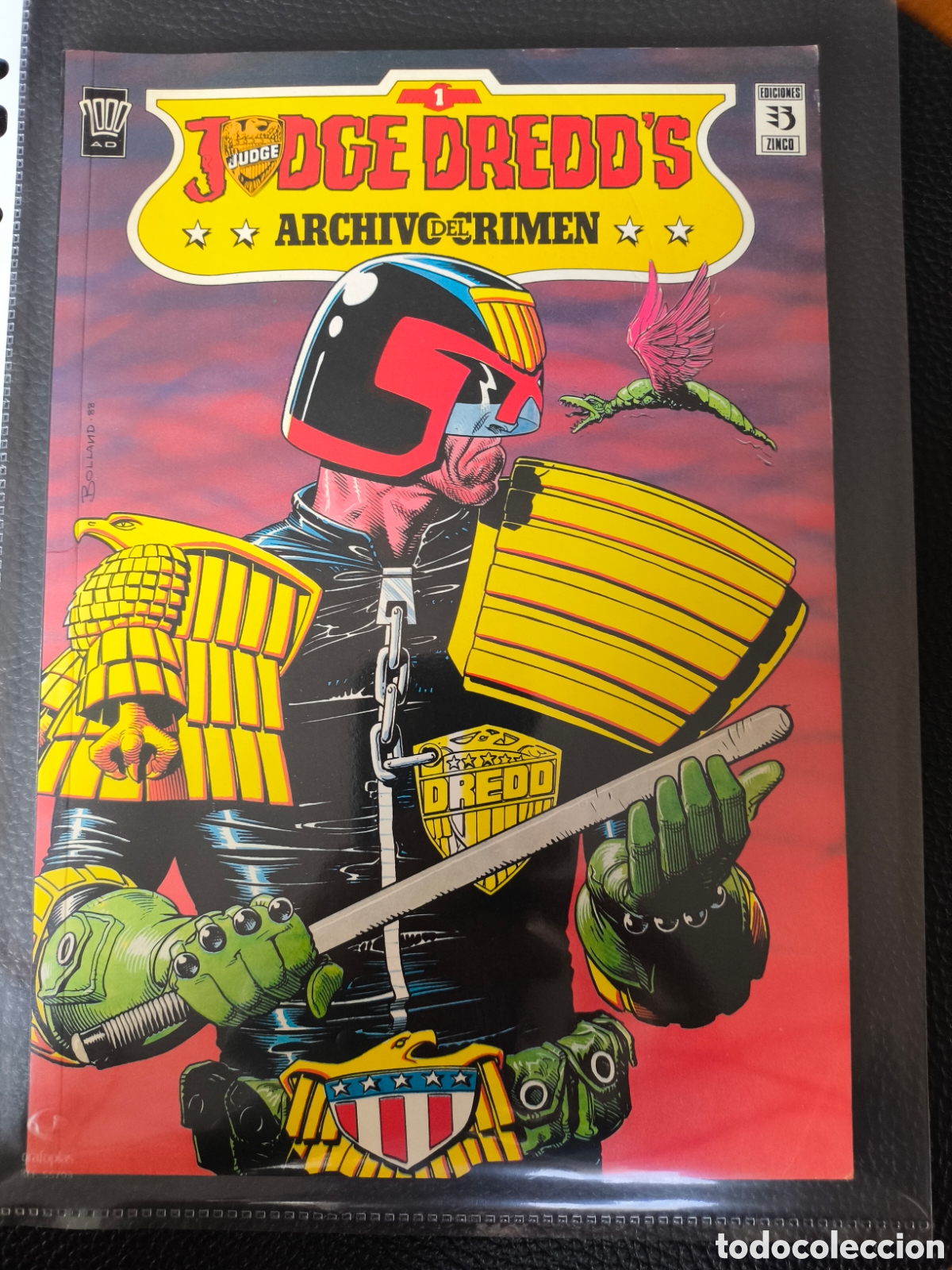 C&oacute;mics: Comic Judge Dredds Archivo del Crimen (1990) - Foto 1