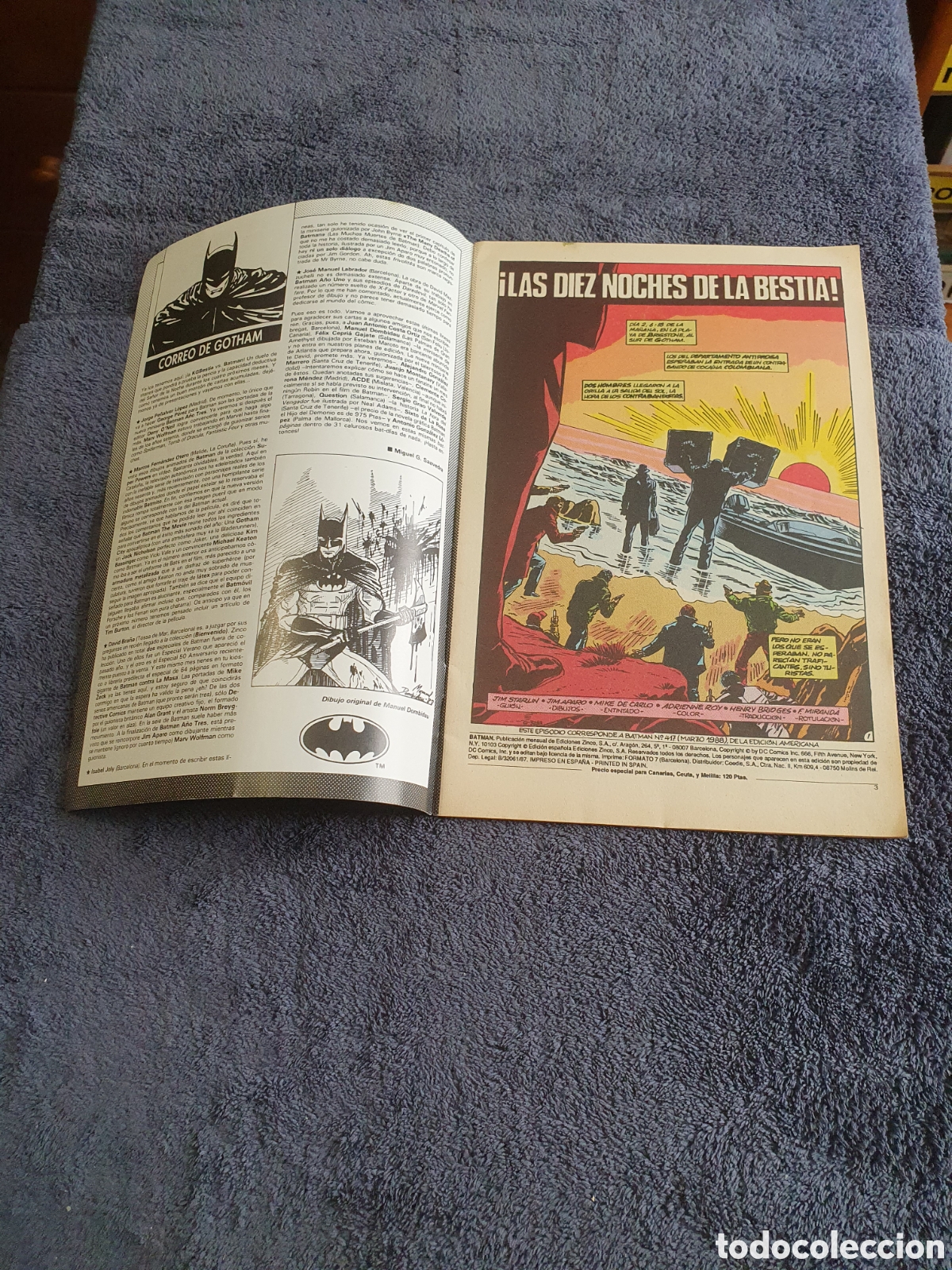 C&oacute;mics: L12. Batman, N&uacute;m.23, Cap&iacute;tulo Uno, Las Diez Noches De La Bestia. - Foto 2