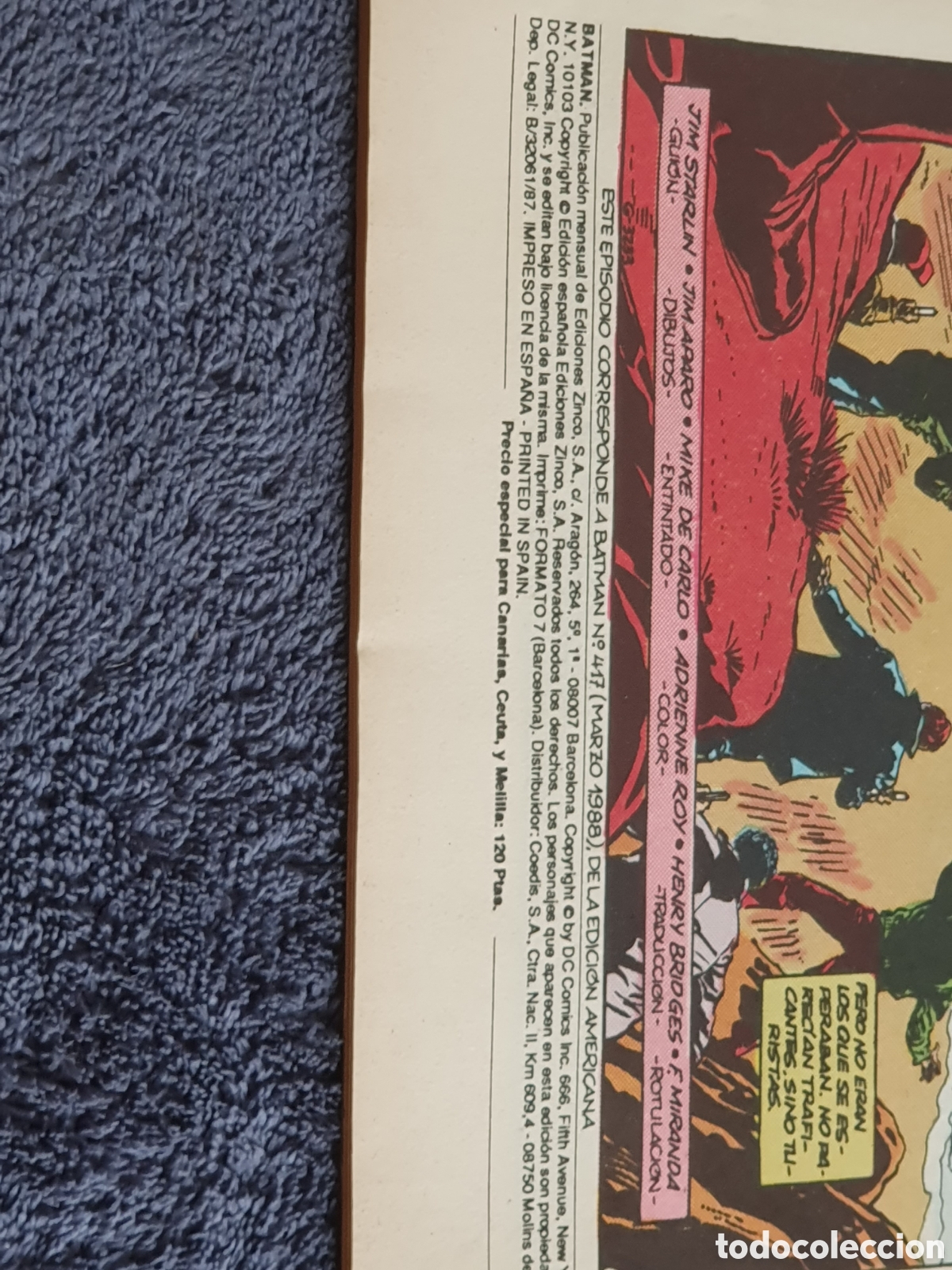 C&oacute;mics: L12. Batman, N&uacute;m.23, Cap&iacute;tulo Uno, Las Diez Noches De La Bestia. - Foto 3