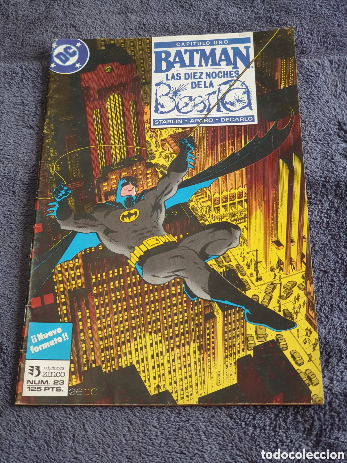 C&oacute;mics: L12. Batman, N&uacute;m.23, Cap&iacute;tulo Uno, Las Diez Noches De La Bestia. - Foto 1