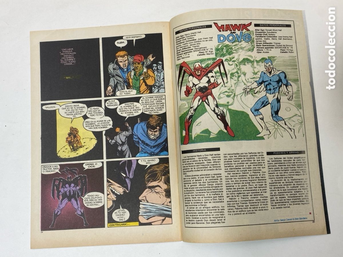 C&oacute;mics: DC C&oacute;mic Halc&oacute;n y Paloma n&uacute;mero 2 Ediciones Zinco - Foto 3