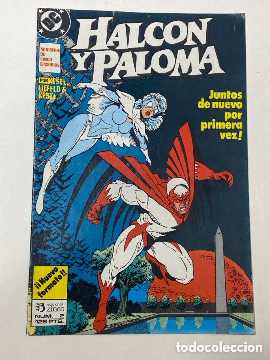 C&oacute;mics: DC C&oacute;mic Halc&oacute;n y Paloma n&uacute;mero 2 Ediciones Zinco - Foto 1