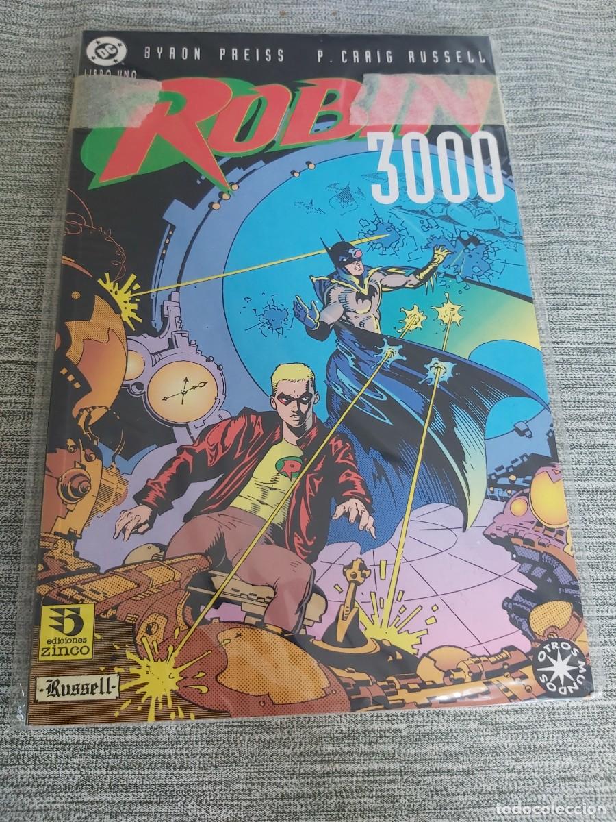C&oacute;mics: ROBIN 3000 Serie Completa 2tomos DC c&oacute;mics ediciones Zinco - Foto 1