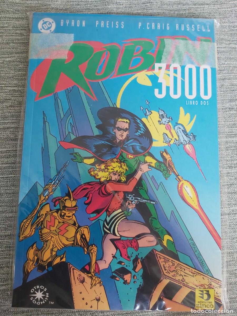 C&oacute;mics: ROBIN 3000 Serie Completa 2tomos DC c&oacute;mics ediciones Zinco - Foto 2