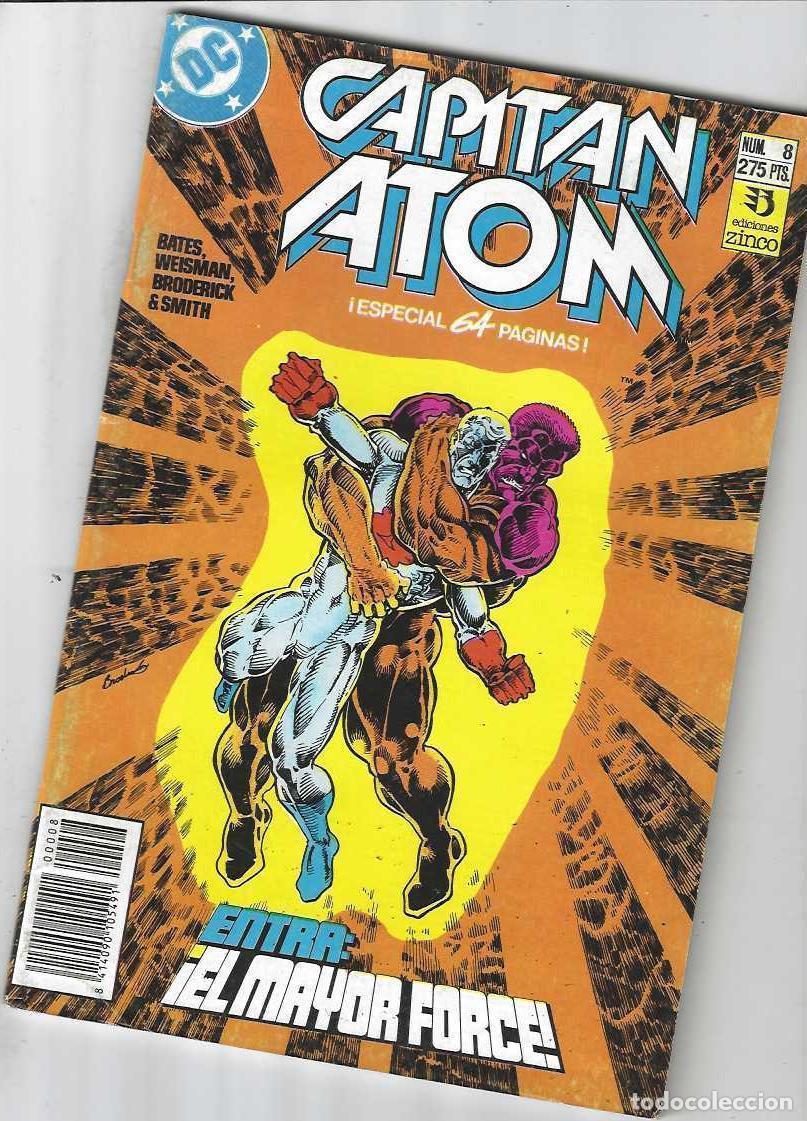 C&oacute;mics: CAPITAN ATOM N&ordm; 8 - GRAPA ZINCO - BUEN ESTADO - Foto 1