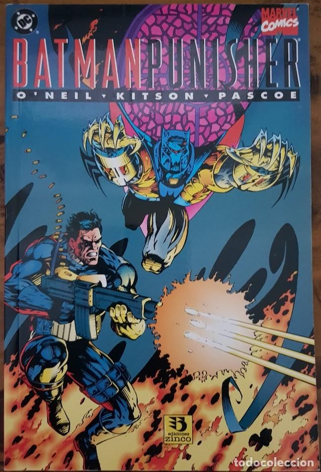 C&oacute;mics: BATMAN / PUNISHER. O&acute;NEIL, KITSON. PRESTIGIO ZINCO - Foto 1