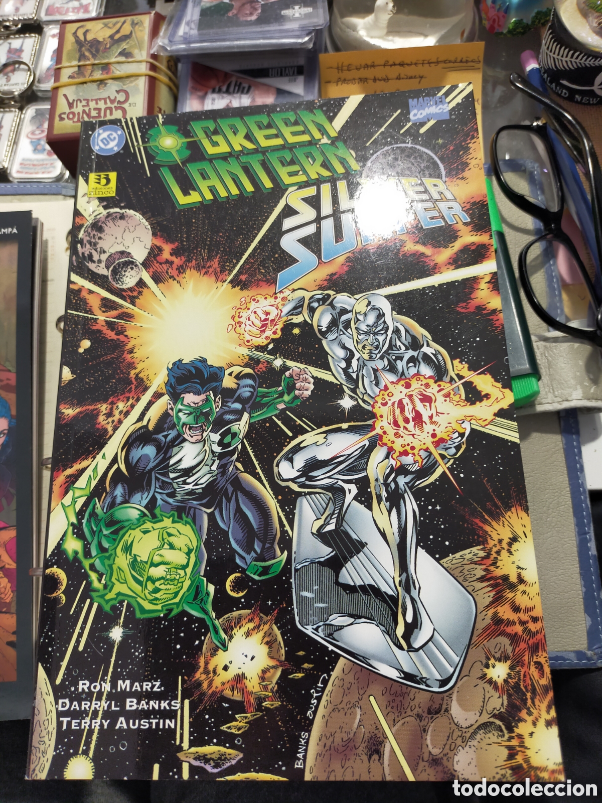C&oacute;mics: GREEN LANTERN SILVER SURFER RON MARZ ZINCO - Foto 1
