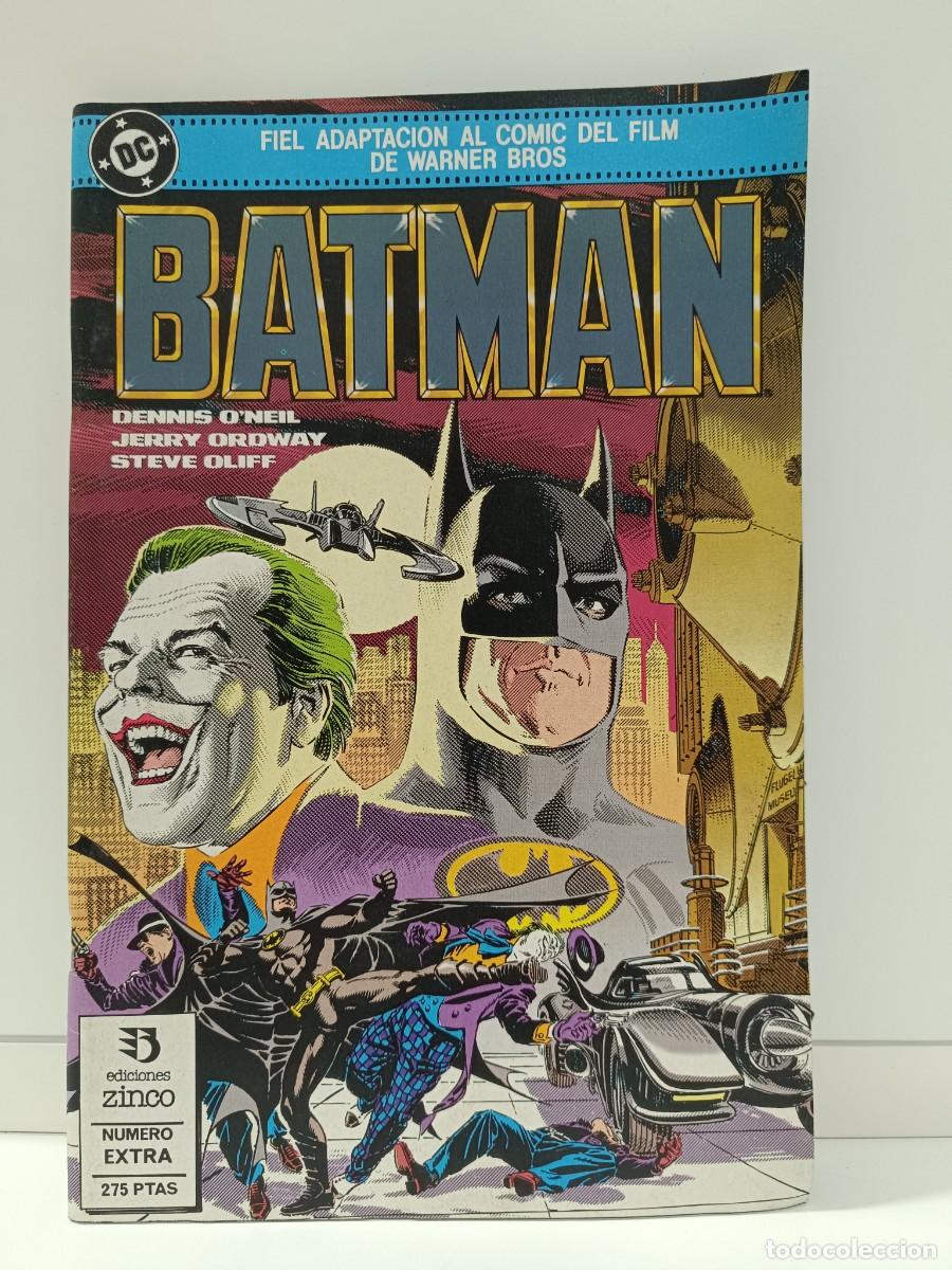 C&oacute;mics: BATMAN EDITORIAL ZINCO NUMERO ADAPTACION DE LA PELICULA - Foto 1
