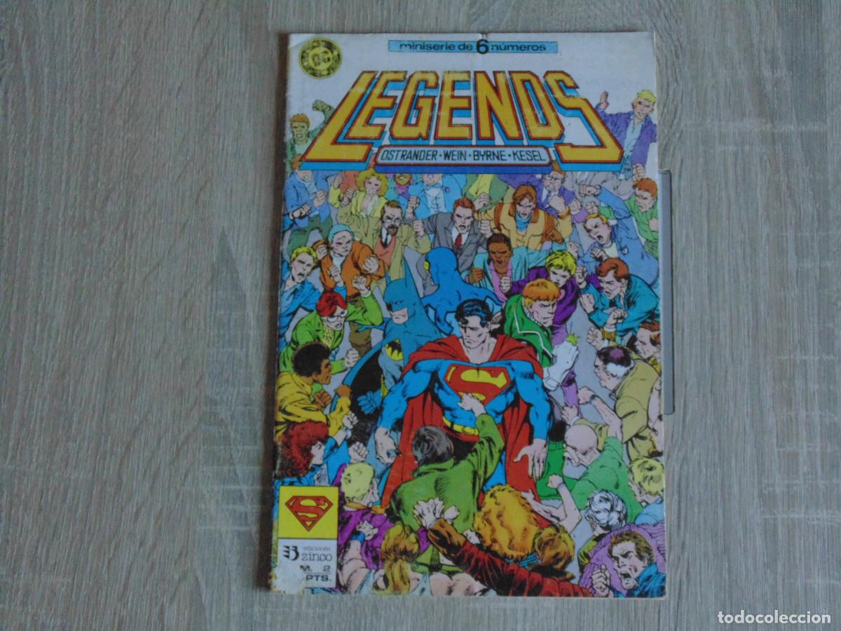 C&oacute;mics: Legends n&ordm; 2 de 6. 1987. DC / Zinco. - Foto 1
