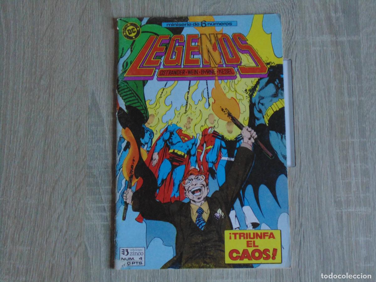 C&oacute;mics: Legends n&ordm; 4 de 6. 1987. DC / Zinco. - Foto 1