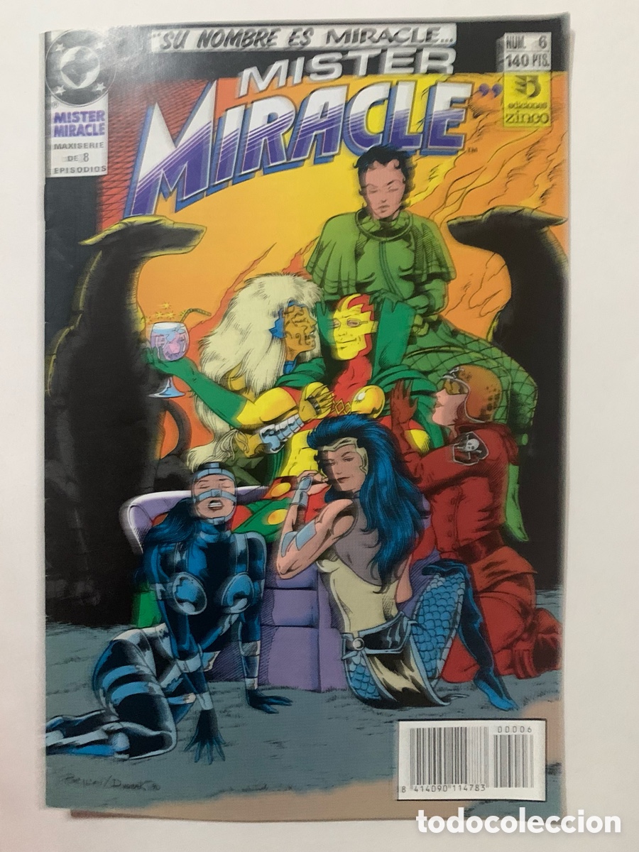 C&oacute;mics: Mister Miracle N&ordm;6 Zinco 1989 - Foto 1
