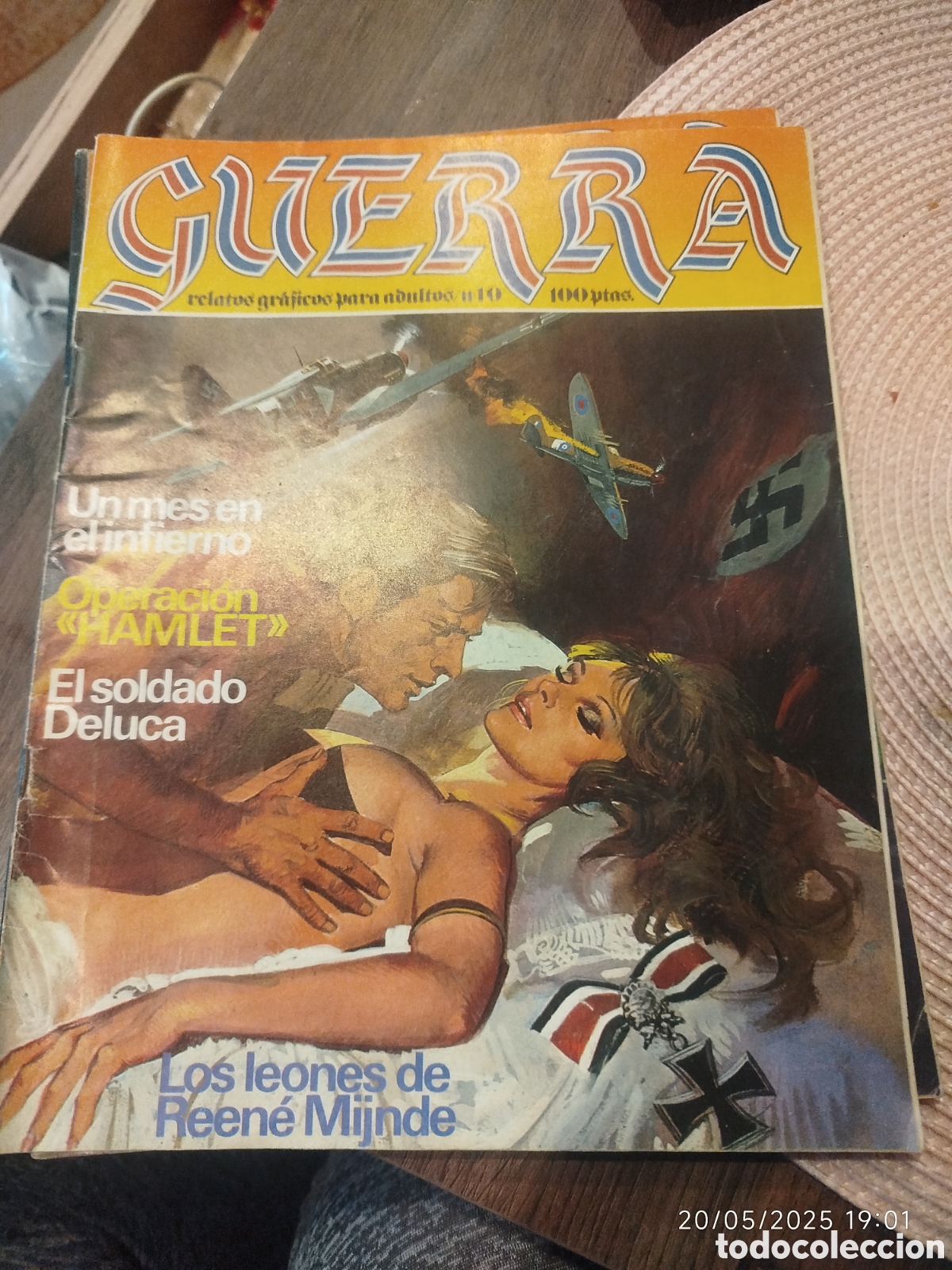 C&oacute;mics: Comic Guerra n&ordm; 10 Los leones de reen&eacute; Mijnde - Foto 1