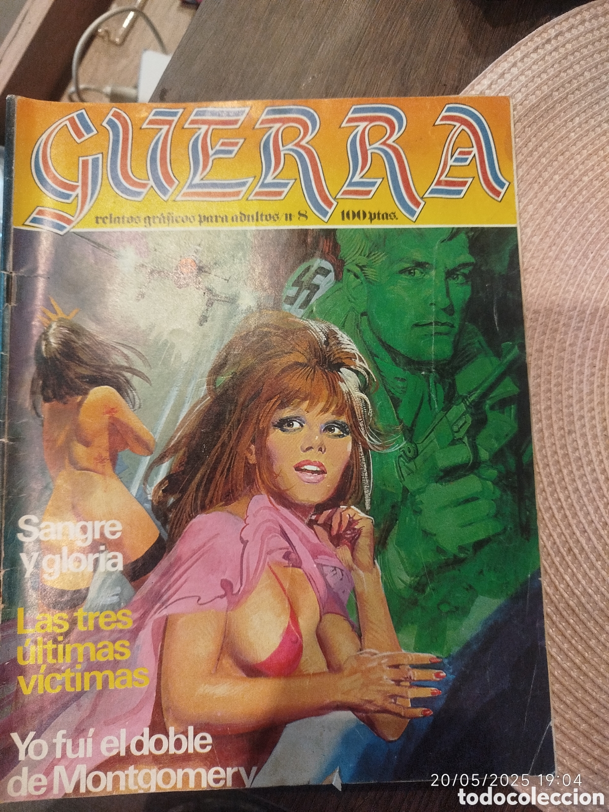 C&oacute;mics: Comic Guerra n&ordm;8 Sangre y gloria - Foto 1